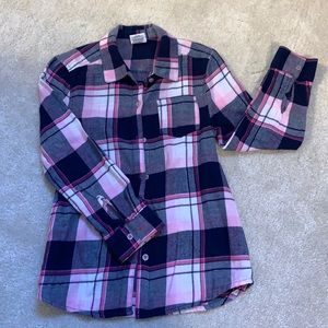 Multi colored girls (6) flannel shirts. Buy all 4 or individually